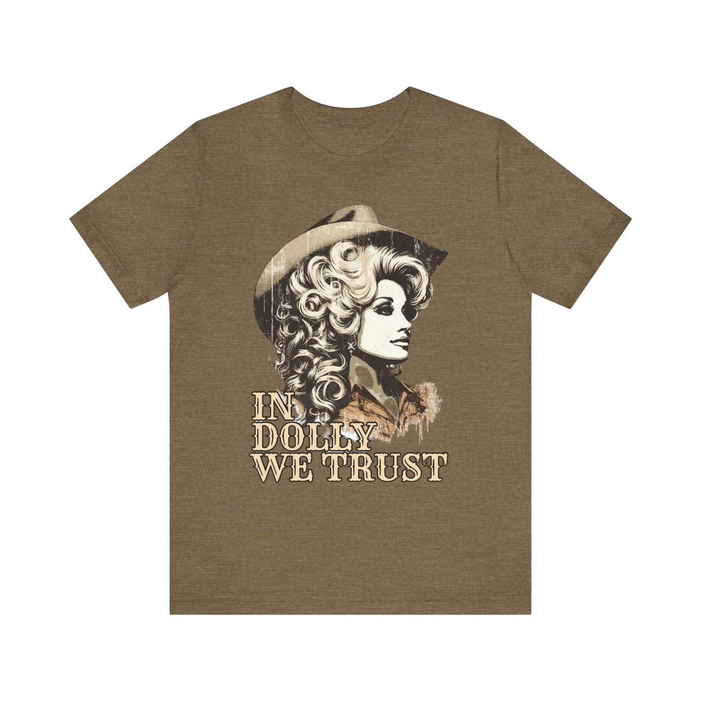 In dolly we trust Jersey Short Sleeve Tee