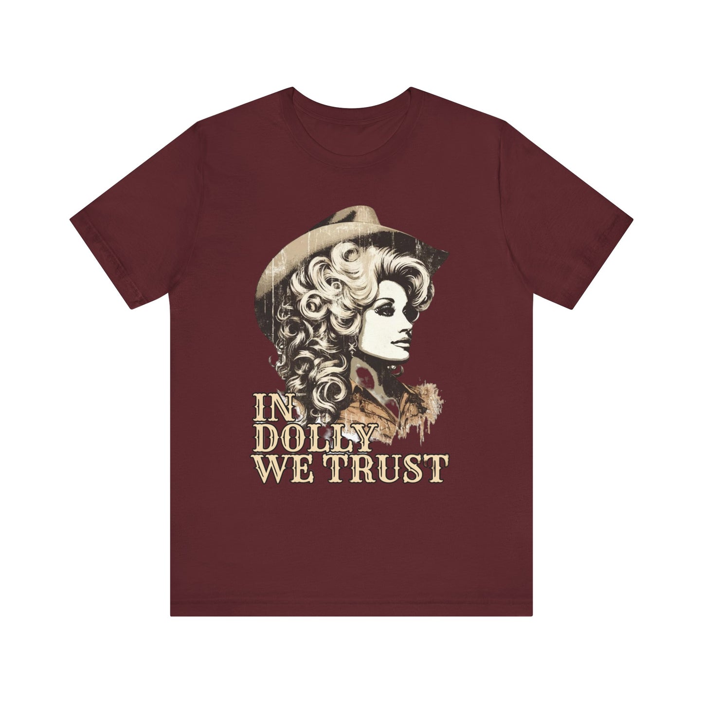 In dolly we trust Jersey Short Sleeve Tee