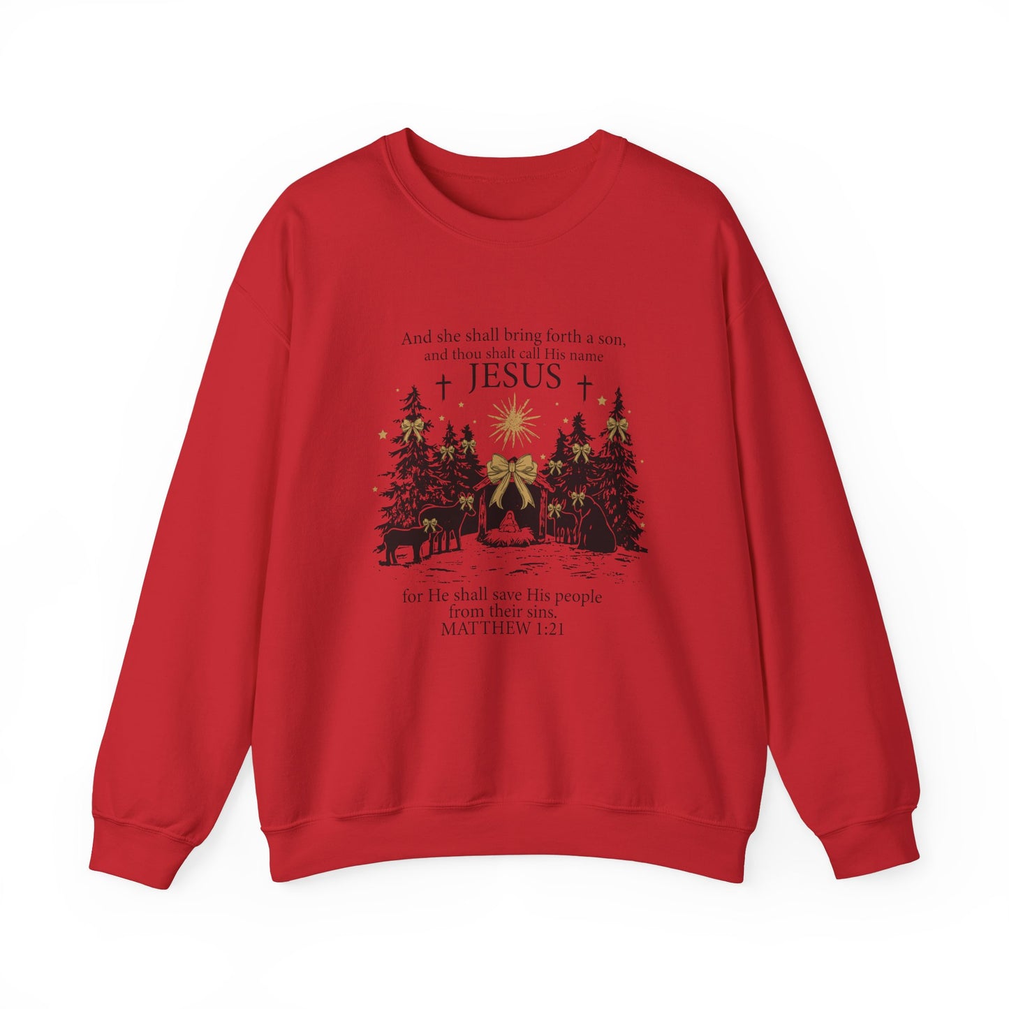 Christmas Nativity Unisex Sweatshirt