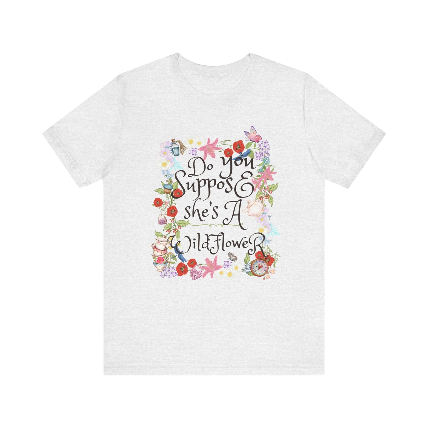 Wild flower Jersey Short Sleeve Tee