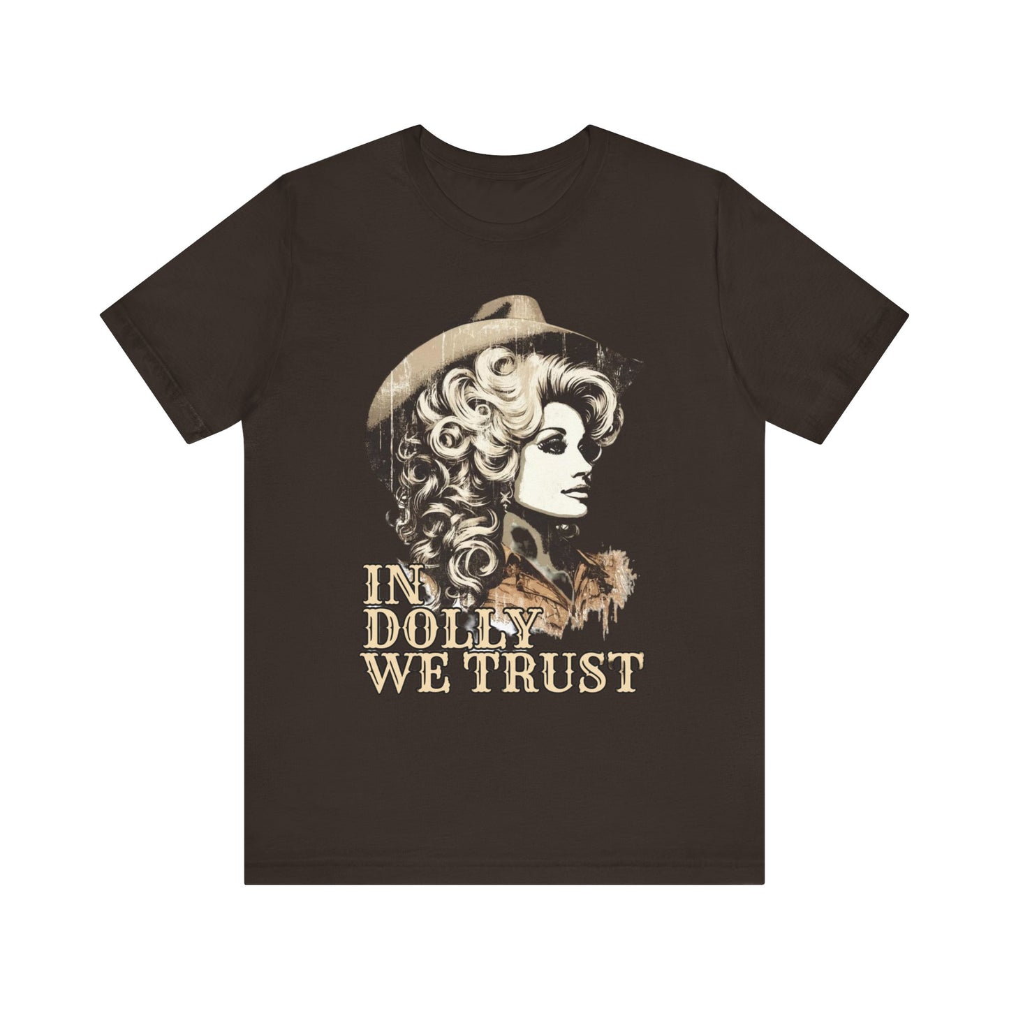 In dolly we trust Jersey Short Sleeve Tee