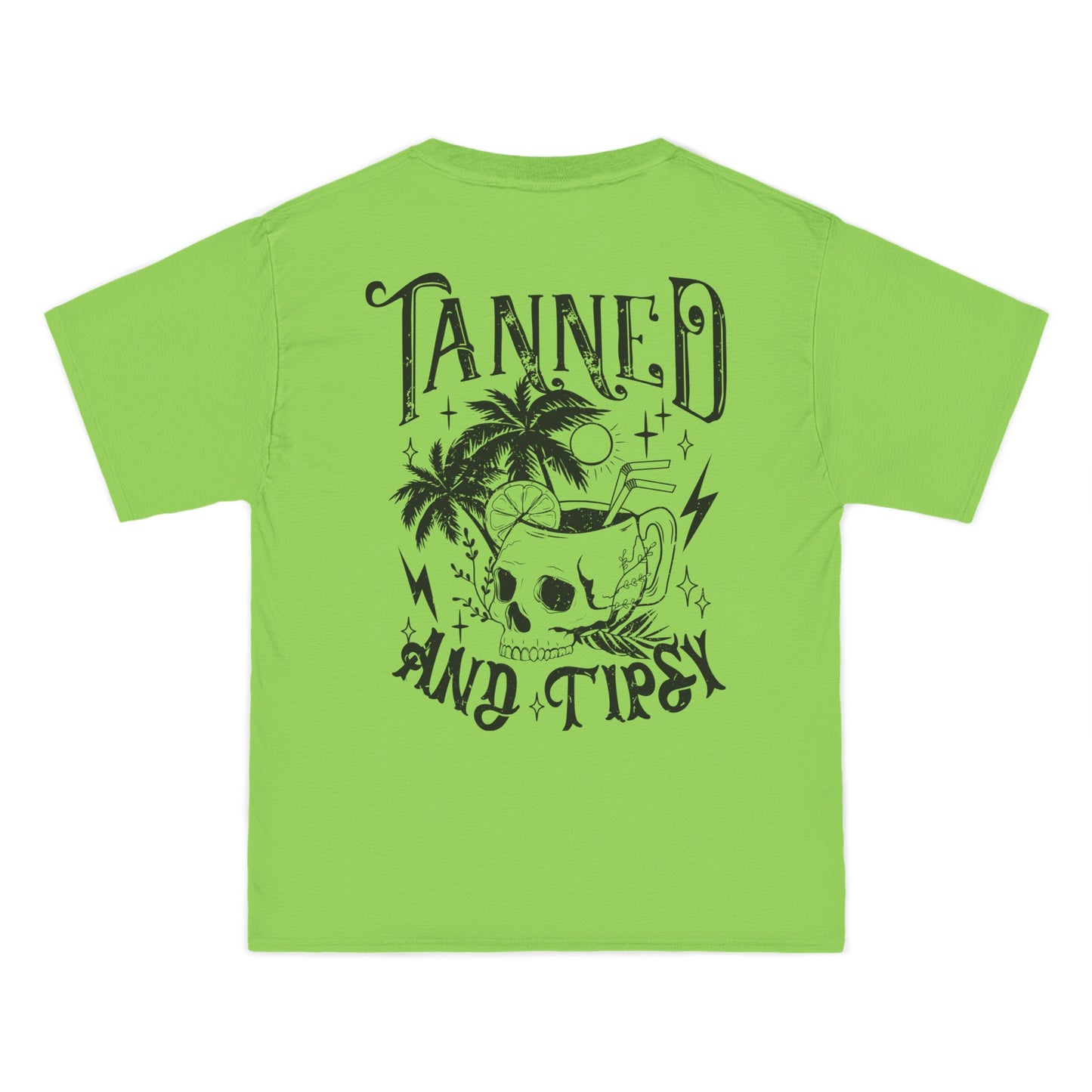 Tanned and Tipsy (black) Beefy-T®  Short-Sleeve T-Shirt