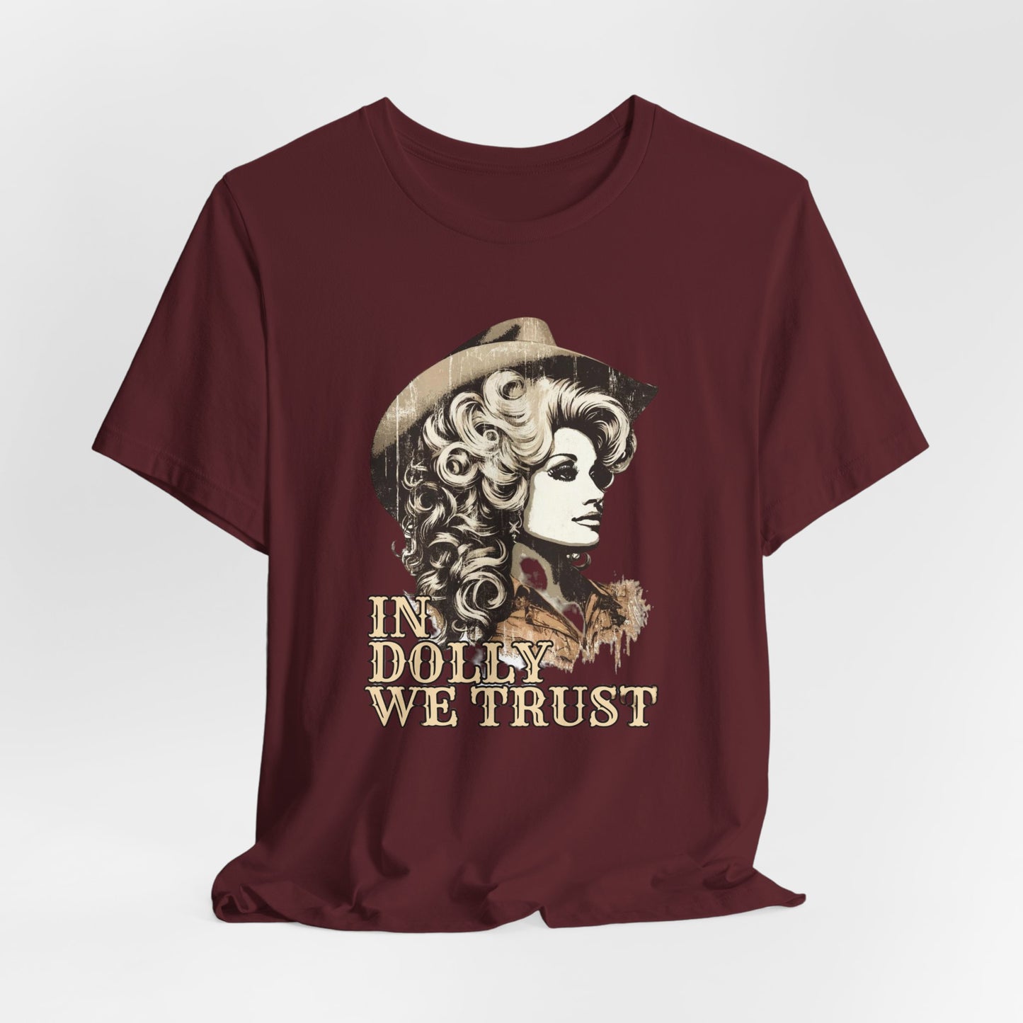 In dolly we trust Jersey Short Sleeve Tee