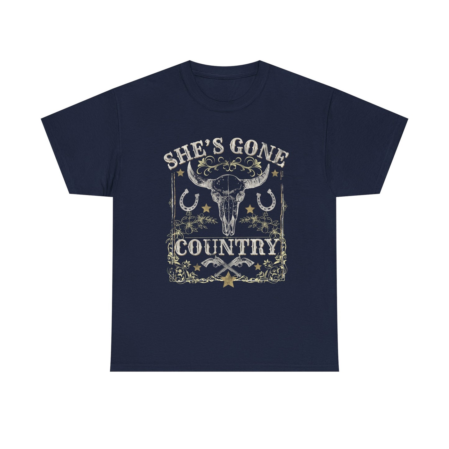 Celestial Gold Star Tee — Minimalist Constellation Graphic T-Shirt