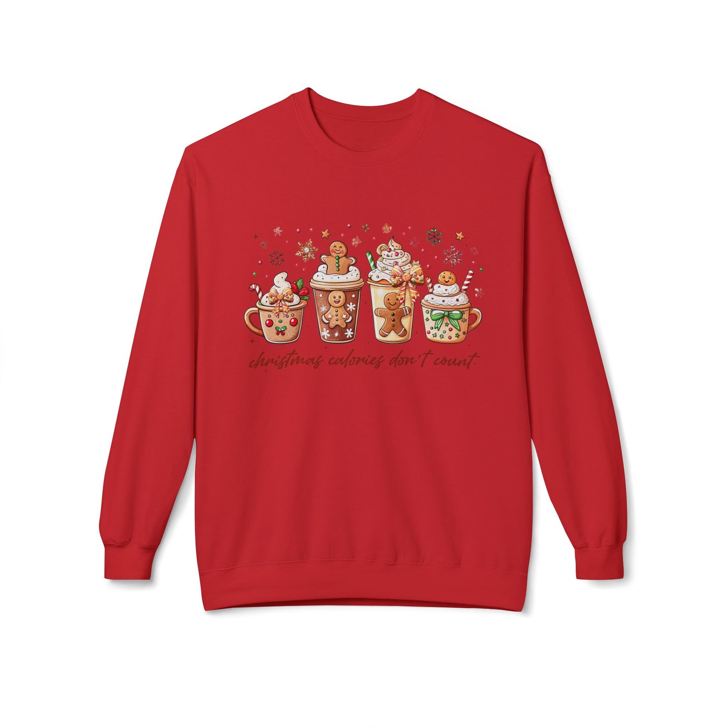 Christmas Calories Don't Count Sweatshirt