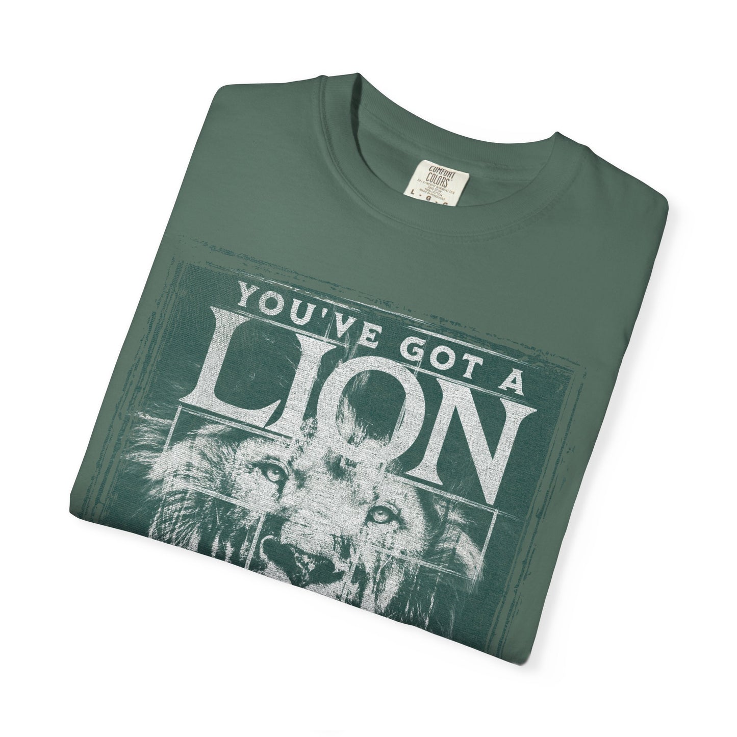 Lion Inside T-Shirt — "You've Got a Lion Inside of Those" Vintage Graphic Tee