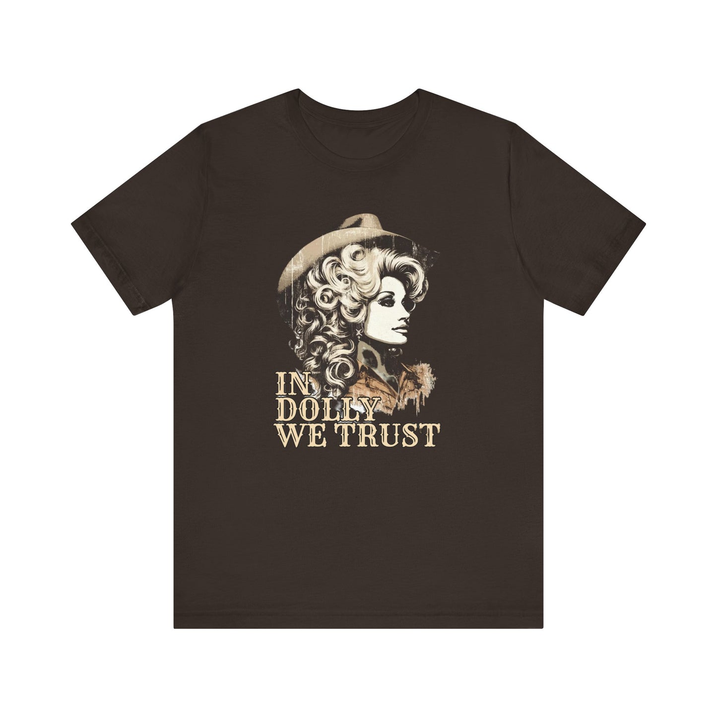 In dolly we trust Jersey Short Sleeve Tee