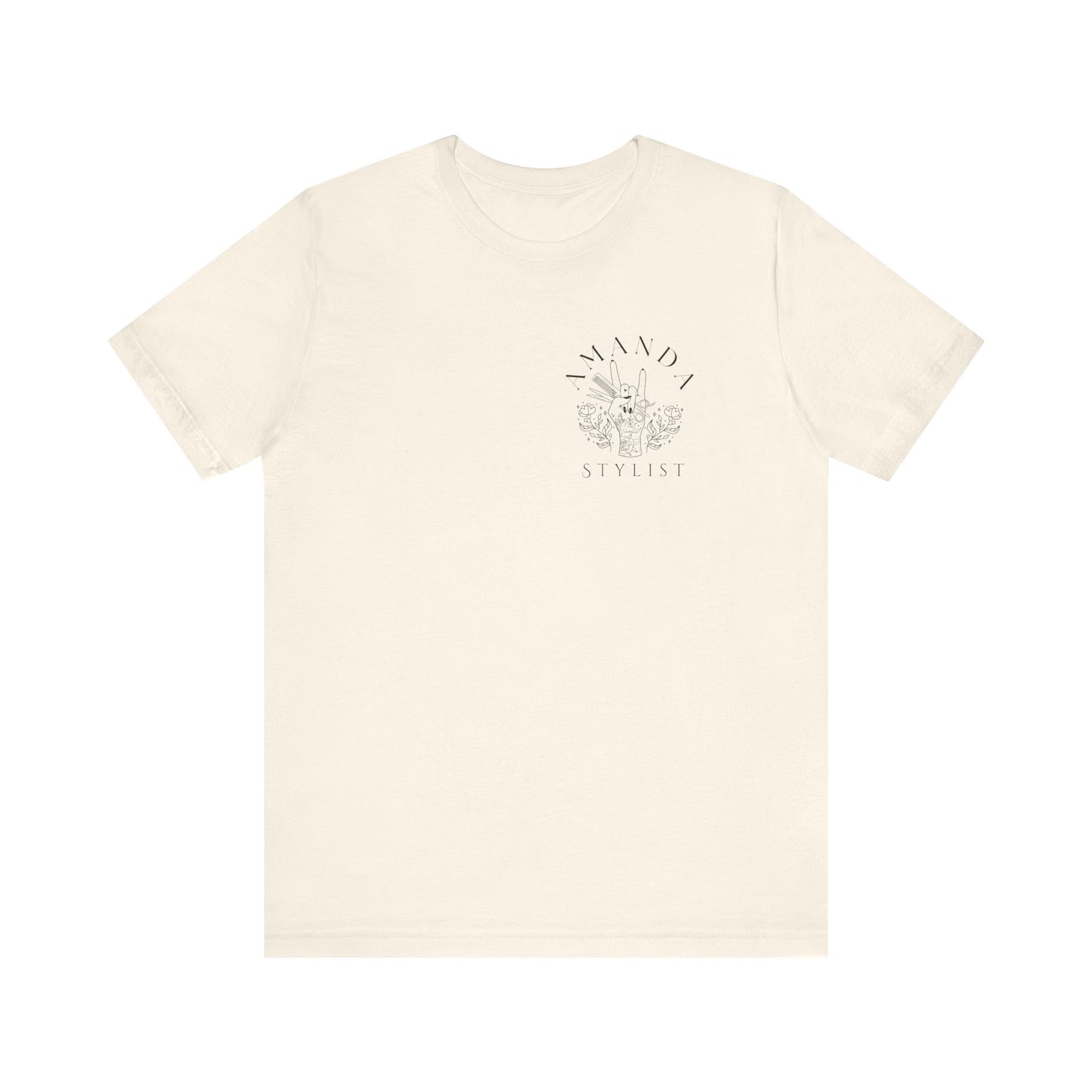 Custom name Hair Hustler Short Sleeve Tee
