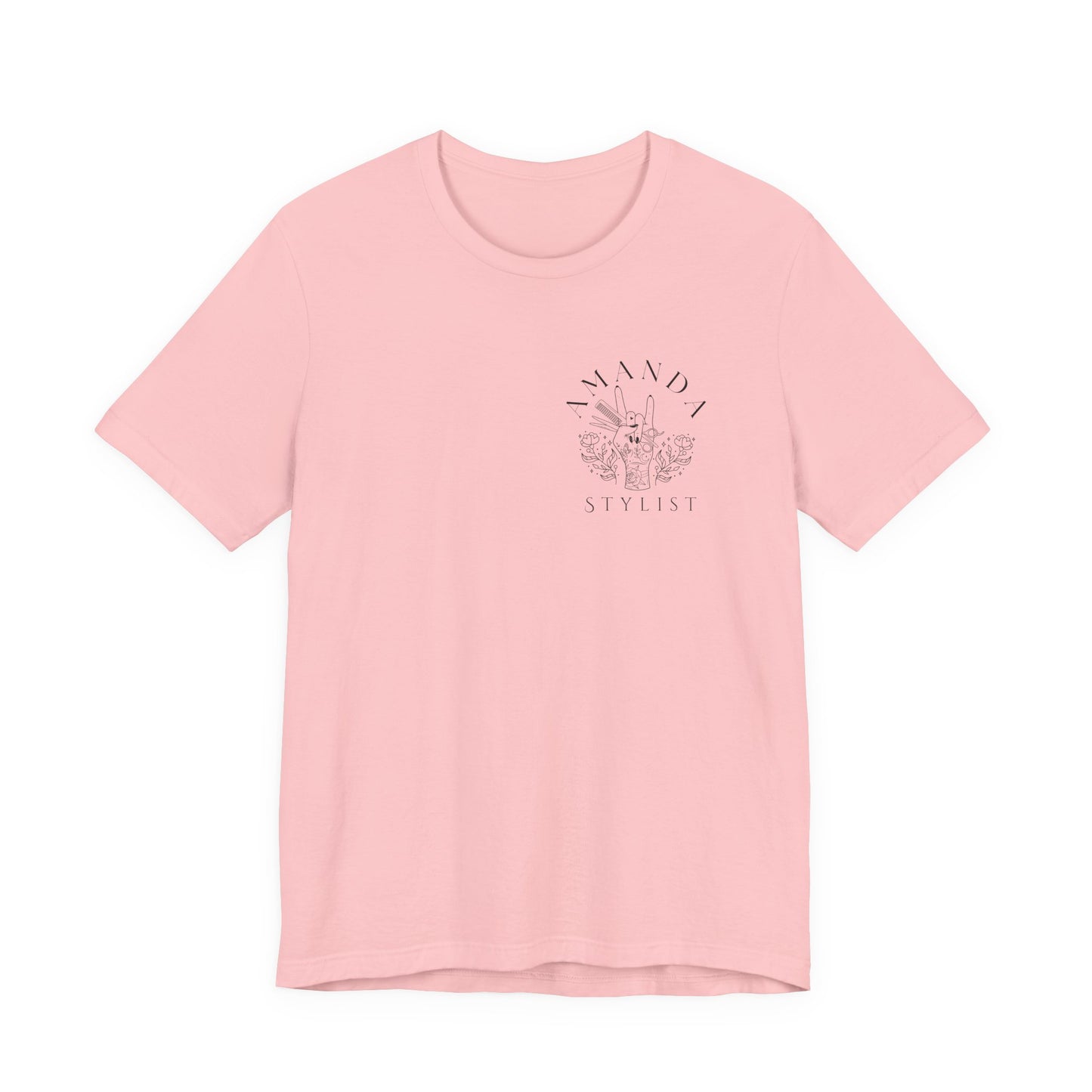 Custom name Hair Hustler Short Sleeve Tee