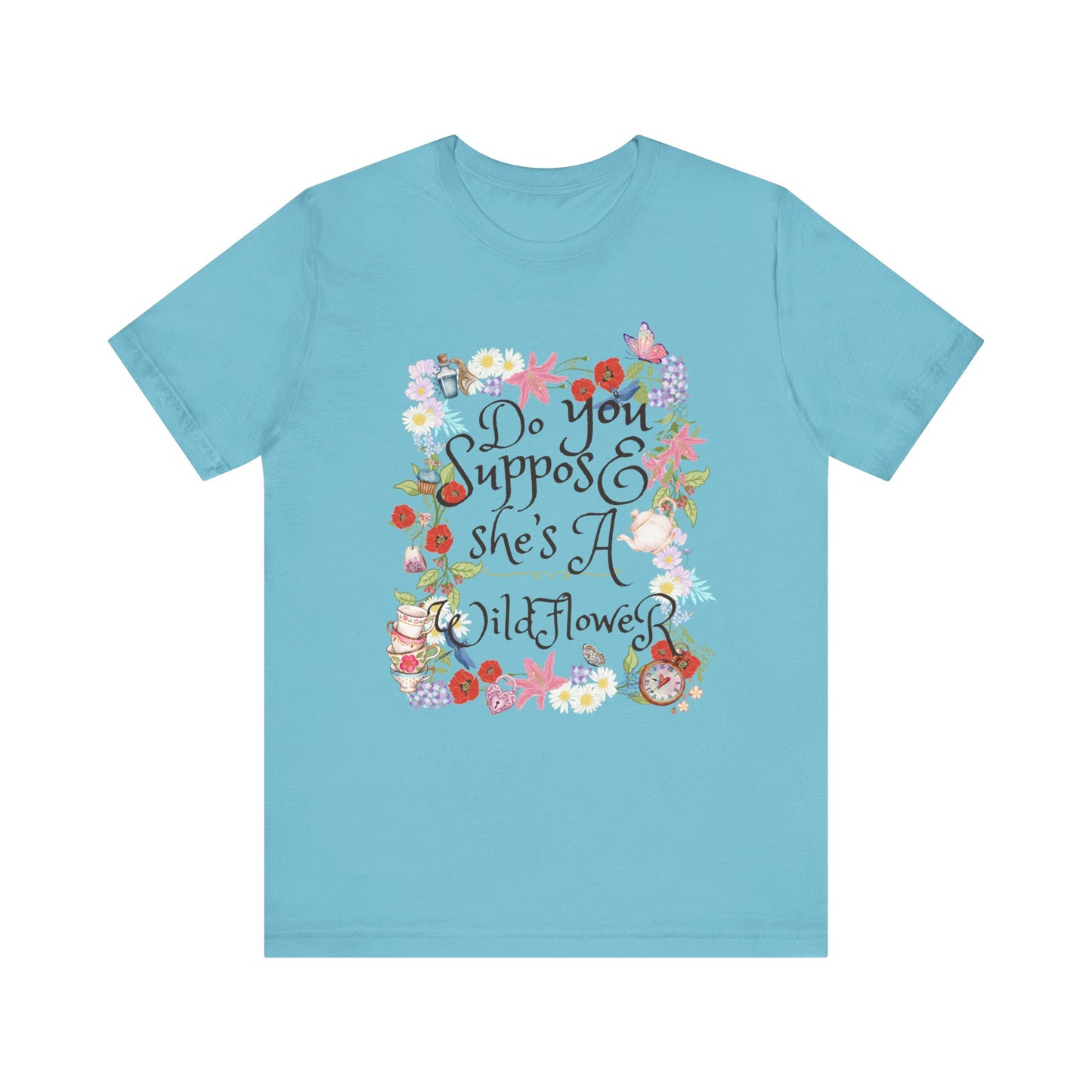 Wild flower Jersey Short Sleeve Tee