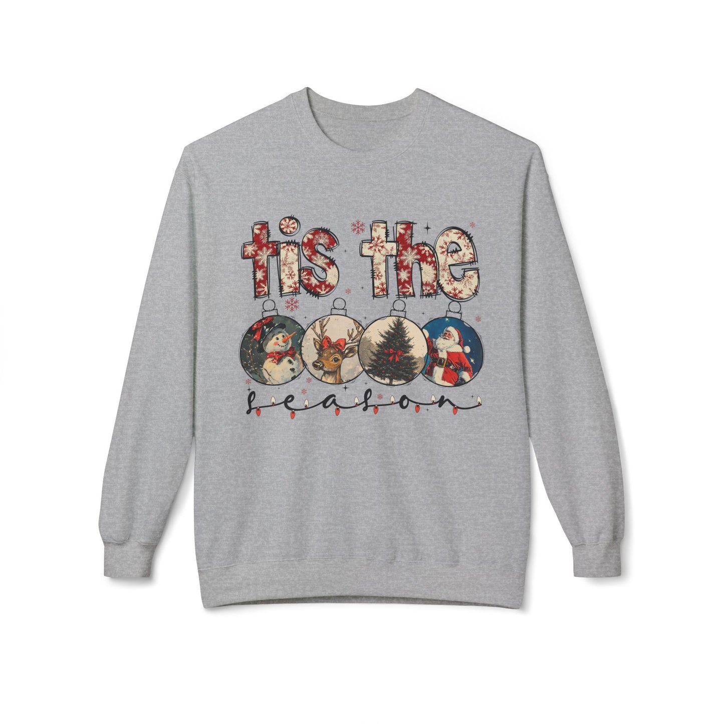 Holiday Season Unisex Sweatshirt - 'Tis the Season' Design