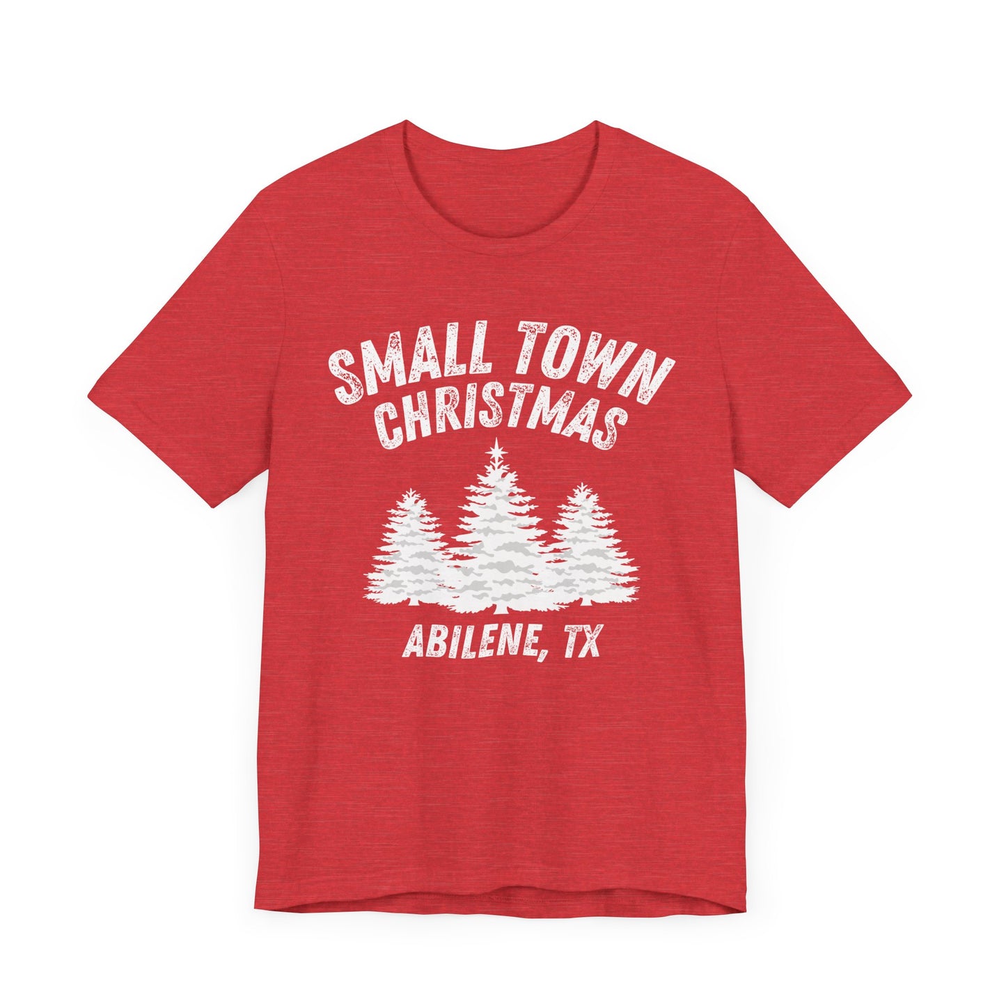 Christmas Unisex Tee - Custom Small Town Design