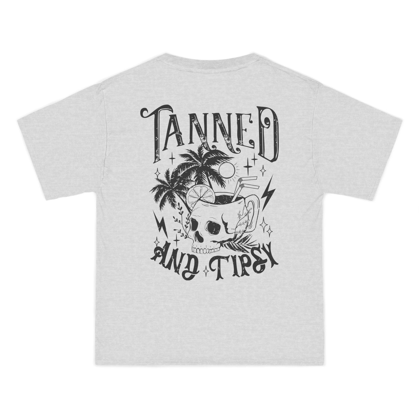 Tanned and Tipsy (black) Beefy-T®  Short-Sleeve T-Shirt