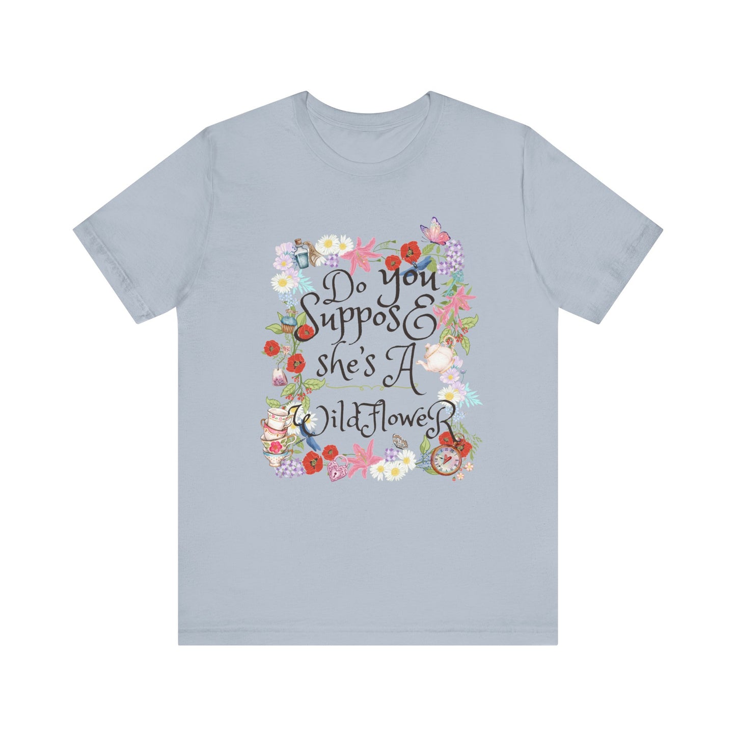 Wild flower Jersey Short Sleeve Tee